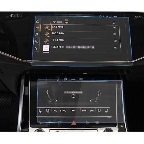 Verre trempé autoradio GPS pour vos voyages en Q7 Q8 E-tron