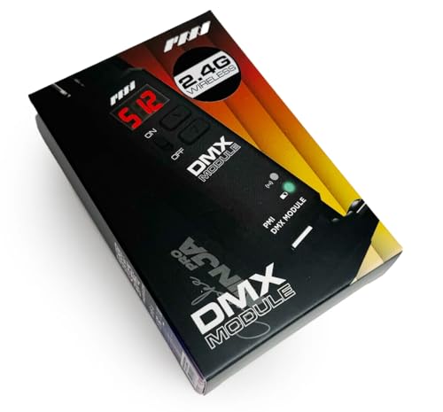 Receptor inalámbrico DMX 2.4GHz para SmokeNINJA Pro miniatura 2