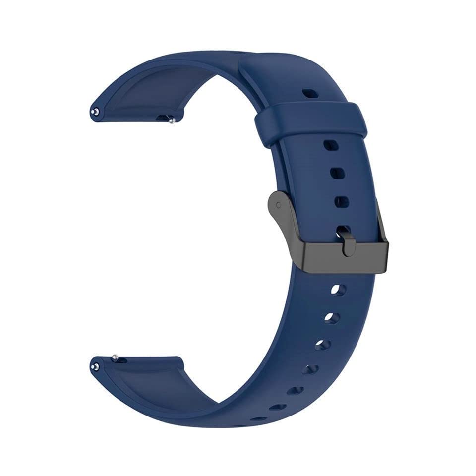 20MM Classic Silicon Watch Strap Compatible with GARMIN VIVOACTIVE 3, 3 MUSIC/VIVOMOVE, 3, HR/LUXE/STYLE/VENU/VENY SQ/MOVE 3, LUXE, STYLE/FORERUNNER 645/245 MUSIC (NAVY BLUE) (B0BV2ZWDH5) Amazon Price History, Amazon Price Tracker