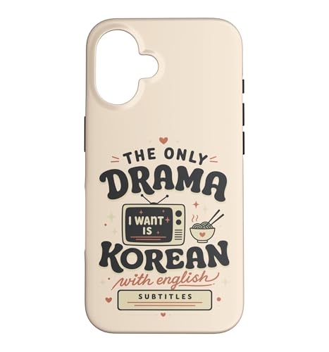 �؍��h���} �p�ꎚ�� Kdrama���g��TV�t�@�� �X�}�z�P�[�X iPhone 16 �p