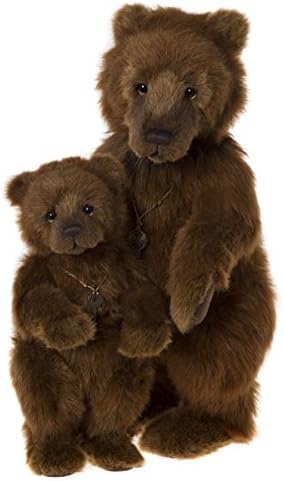 Charlie Bear Helena & Hope Pair of Teddy Bears 22" (56cm) Tall Limited Edition