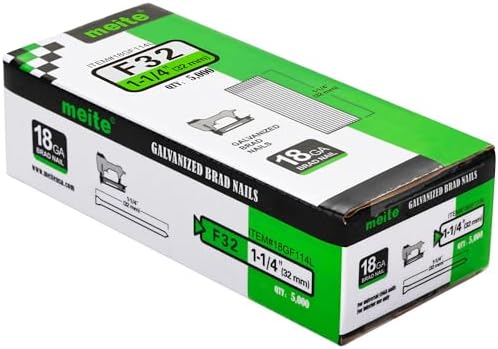 Metabo HPT 14100SHPT 18 Gauge Electro Galvanized Brad Nails 5/8