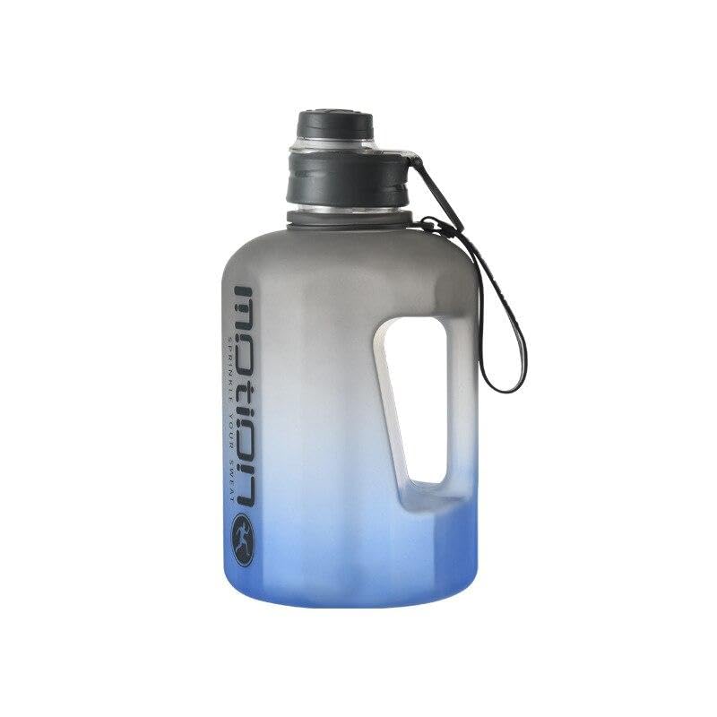 Motion Sports 2.4L Waterproof Water Bottle, Gallon Water Bottle for Weight Loss Fitness, Gym, Yoga, Camping, Outdoor Sports - Image 2