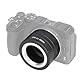 Hersmay T2 T Mount Objektiv auf Z Mount Adapterring für Nikon Z5 Z6 Z7 Z6II Z7II Z8 Spiegellose Vollformatkamera