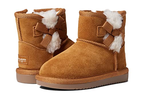 Koolaburra by UGG Girls Victoria Mini Fashion Boot, Chestnut, 8 Toddler US