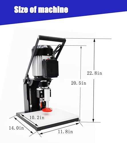 Taladro port. para bisagras eléctrico 110V 1100W miniatura 3