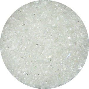 8.5 Oz Clear Iridized Transparent Medium Frit - 90 Coe