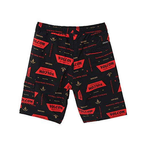 ジュニア トランクス VOLCOM ボルコム C2511931 True Volley BY C2511931 BLK XL