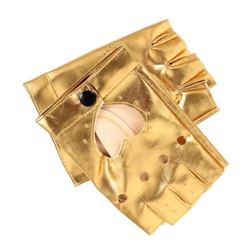YARNOW Dance Supplies Girl Decorative Gloves Party Gloves Half Fingers Comfortable for Stage and Dance