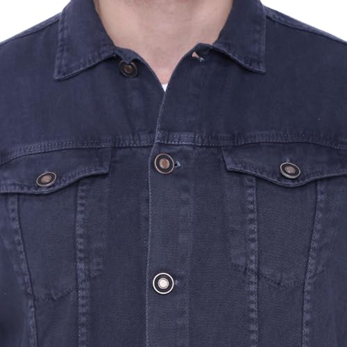 Image of Kuons Avenue Men's Regular Fit Trucker Jacket | Denim Jacket For Men