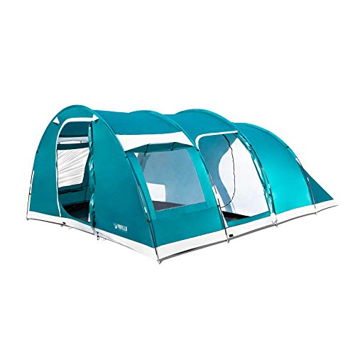 Pavillo Unisex -Adult's Gazebo 4.9 3.80 m x 1.95 m Family Dome 6 Tent, colour, SIZE