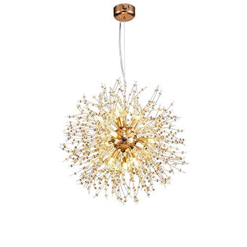 Lustre suspension LED cristal pour résoudre le manque de luminosité du salon