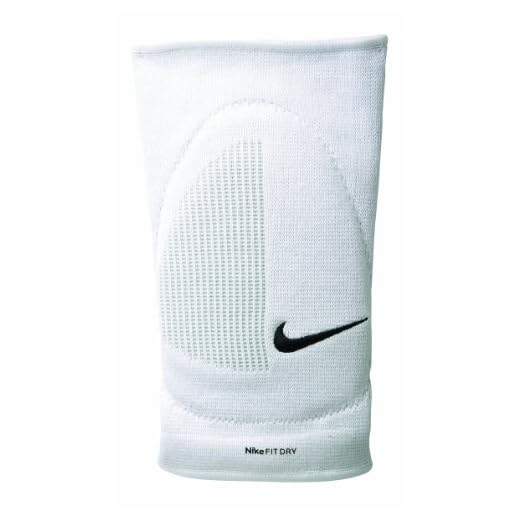 Nike Fit Dry - Rodilleras delgadas (blanco/gris/negro, pequeño/mediano)