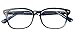 Glassesshop Vintage Blue Hyannis Rectangle Eyeglasses Frame