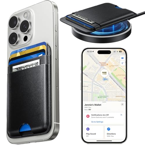 Wtuhu MagSafez tt@C}CX RFIDubN r[KU[ gѓdbz |[^u fA|Pbg 5J[hz_[ ͂ȎC iPhone 12?16V[Yp 13/12 MiniΉ (ubN)