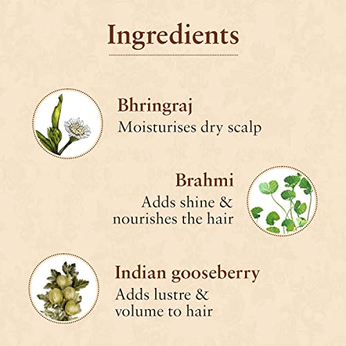 Just Herbs Ayurvedic Bhringraj Hair Oil For Hair Fall & Hair Growth - Image 6