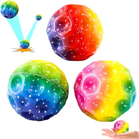 DALAETUS 3Pcs Rainbow Moon Ball Set Cover
