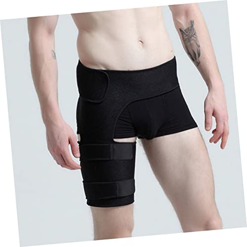 Faja de soporte para muslo ajustable ERINGOGO para ejercicio miniatura 3