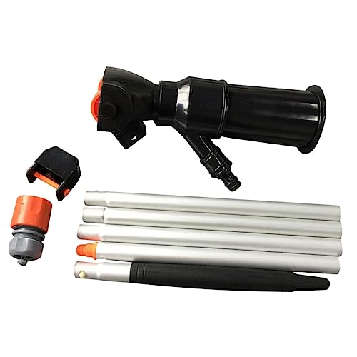 Kisangel 1 Juego Limpiador de Piscinas vacío pequeño Aspirador de Piscina para Piscina elevada limpiadores Kit de Limpieza Aspirador Piscina Piscina aspiradoras de pisinas Orange