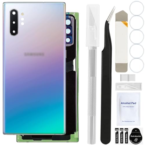 ZHUROUPU 14 pcs arrière arrière de Couverture arrière en Verre de Remplacement du Couvercle du boîtier de la Porte du boîtier avec du Ruban...