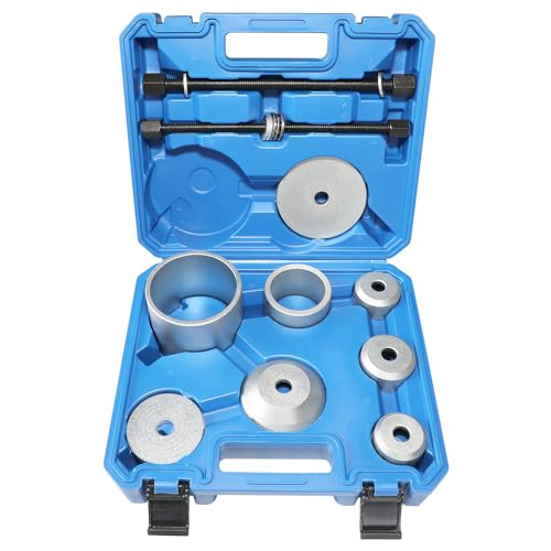 Image of DPTOOL Bushing Press Kit Rear Axle Arm Suspension Bushing Removal Install Tool Kit Compatible with Audi Volkswagen Bushing Puller Tool