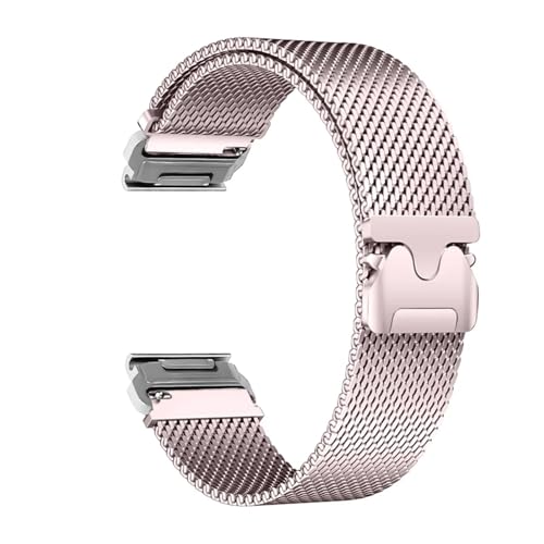 Garmin Fenix 7X 7 Pro 6X 6 5X 5Plus Tactix Forerunner 965 955 �N�C�b�N�t�B�b�g�u���X���b�g�o���h�Ή� �}�O�l�b�g���X�e�����X�X�`�[���X�g���b�v(Pink S,Garmin Feinx 8 51m