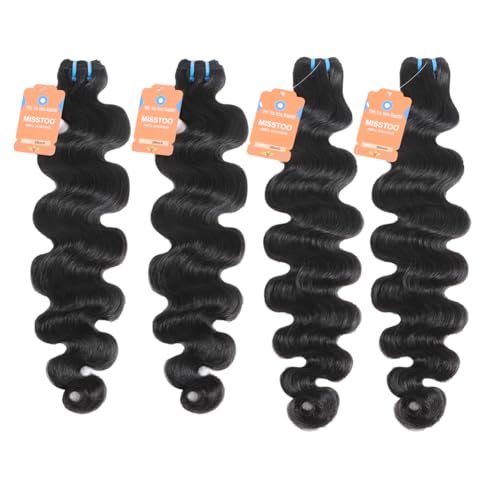 15A Cambodian Body Wave Bundles, 4 Bundles 28 28 30 30 Inch, Ultra Thin Double Drawn Sew In Weft, Unprocessed Raw Virgin Real Human Hair Extensions, Cuticle Aligned, Triple Lifespan, Reusable