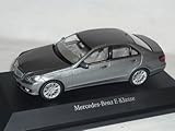 Fahrzeug ist ca 11 cm lang Schuco Mercedes-Benz E-Klasse Limousine Palladium Silber Grau W212 Vor Facelift 2009-2013 1/43 Modell Auto mit individiuellem Wunschkennzeichen