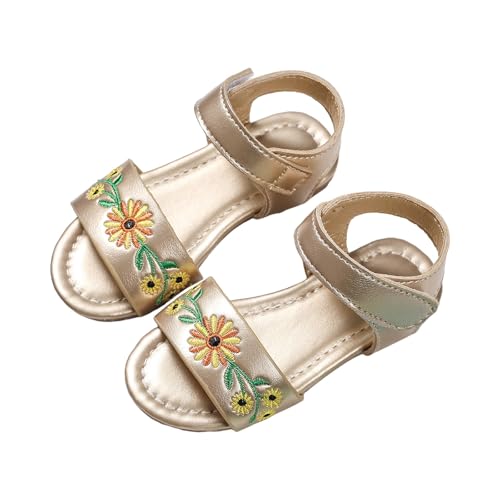 IWIHMIV Toddler Girl Sandals Girls Dress Shoes Summer Shoes Lightweight Open Toe Beach Comfortable Soft Sole Sandals2