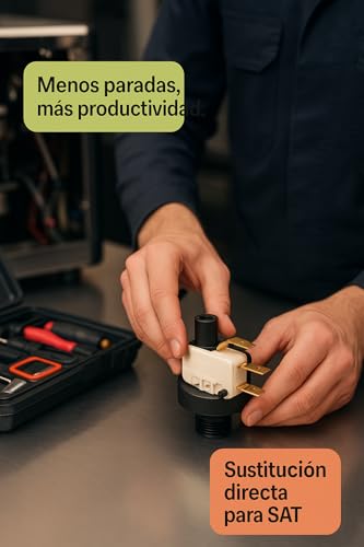 Presostato Piris Mini 1 Bar 230V de alta fiabilidad para calderín de cafetera 60000008 7