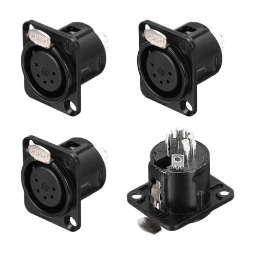 Prise XLR femelle 5 broches pour réussir vos configurations de studio et scènes de concert