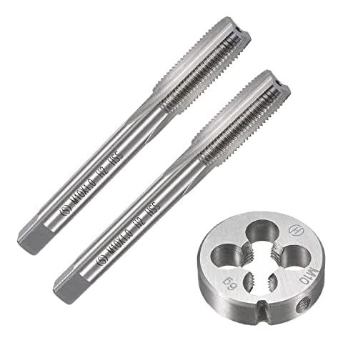 WASTOREEL 10mm x 1 HSS Metric Right Hand Thread Tap and Die Set (M10 x 1mm) Cover