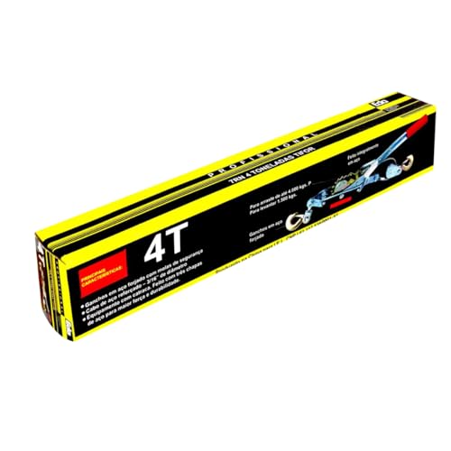 Guincho Manual Catracado Tirfor 4 Toneladas Alavanca Arraste Jet Ski Carro Arvore Gancho Aço Forjado