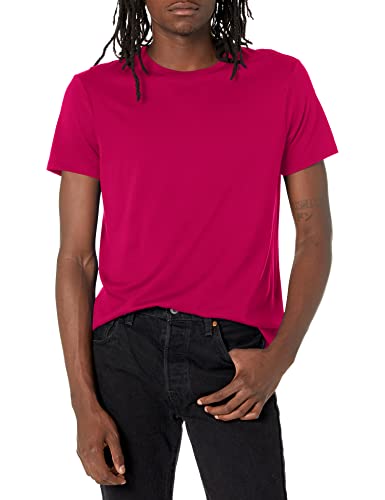 Armani Exchange Men's Solid Colored Basic Pima Crew Neck T-Shirt