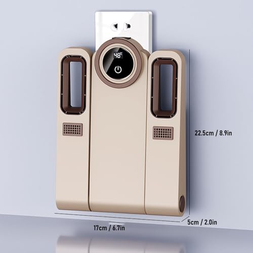 Secador eléctrico Vikye para calzado portátil y plegable miniatura 7