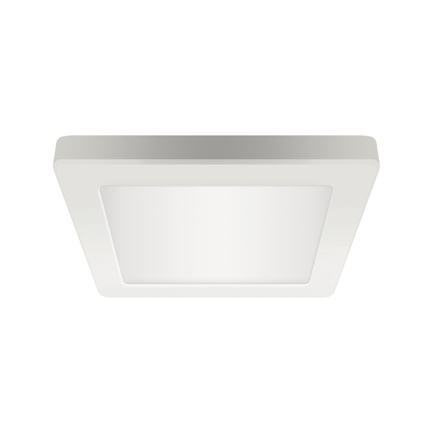 Lámpara de techo LED pequeña W: 16,4 cm blanco neutro 4500 K 1200 lm blanco bajo deslumbramiento luz de techo cocina pasillo baño luz de techo