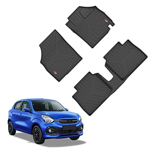 Image of GFX Car Floor Mats (After-Market) Premium Life Long Foot Mats Compatible with Celerio 2021 Onwards