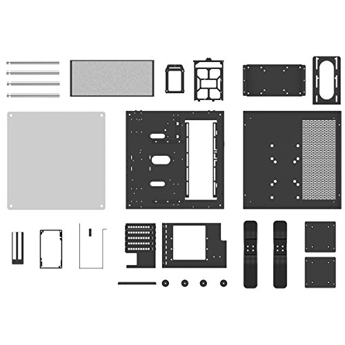 Gabinete TT Core P1 TG Black/Wall Mount/Tempered Glass, Thermaltake, CA1H900T1WN00