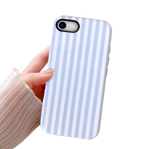 Compatible with iPhone SE /8/7 Cute Phone Case,Striped...