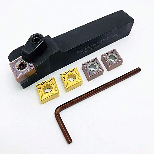 Portaherramientas para Torno MCLNR con 10 Inserciones CNMG miniatura 3