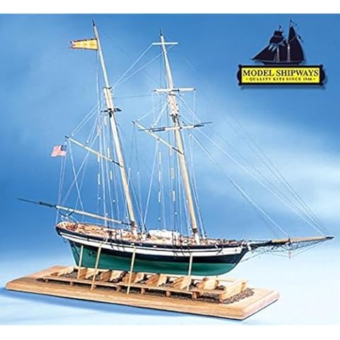 Model Expo Model Shipways Pride of Baltimore 2 1:64 Ship Plank-on-Bulkhead Kit Sale Cover