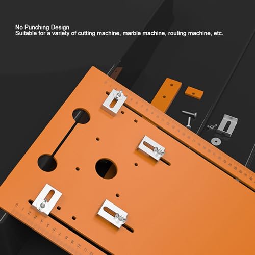 Circular Saw Base Plate, 28 X 25cm Woodworking Cutting Machine Bottom Plate - Image 3