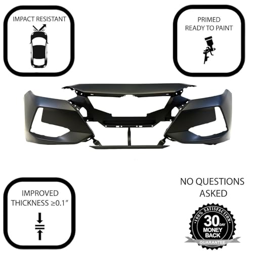 Image of FitParts Compatible with Nissan Sentra 2020-2022 Front Bumper Cover