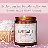 Sweet 16 Gifts for Girls, Sweet 16 Birthday Candle, Birthday Gifts for Her, Sweet Sixteen Gifts for Girls, 16 Candles for Sweet 16 – Sweet 16 Candle Scented with Vanilla Cupcake – 9oz, 50Hr Burn #4
