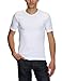 ATHENA - Lot DE 2 T-Shirts - Col V - Homme - 100% Coton Bio - Blanc - Basic - Taille M