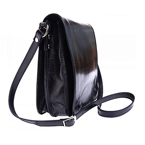 Besace cuir noir Tony & Paul MIRCO : le sac compact qui remplace vos poches déformées