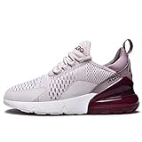  TORISKY Sportschuhe Herren Damen Laufschuhe Air Cushion Luftkissen Sneakers Turnschuhe Fitness Gym Leichtes Bequem Schuhe（270-1-purple39）