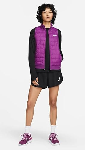 Nike Thermainteger} Colete feminino de corrida com enchimento sintético, viotech, PP, Viotech, PP