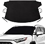 Windshield Snow Cover for Ice, Frost & Snow Removal - Waterproof 600D Oxford Fabric for Any Weather, Fits Truck Van and SUV – Perfect Winter Car Accessories for Wiper & Windshield Protection