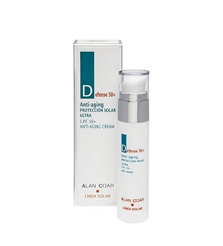 Alan Coar, Defense 50+ Antiaging. Hidratante con protección solar SPF 50-50 ml Cover